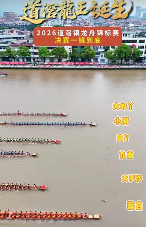 千年水乡龙舟魂 道滘十三村群雄逐鹿，谁与争锋3